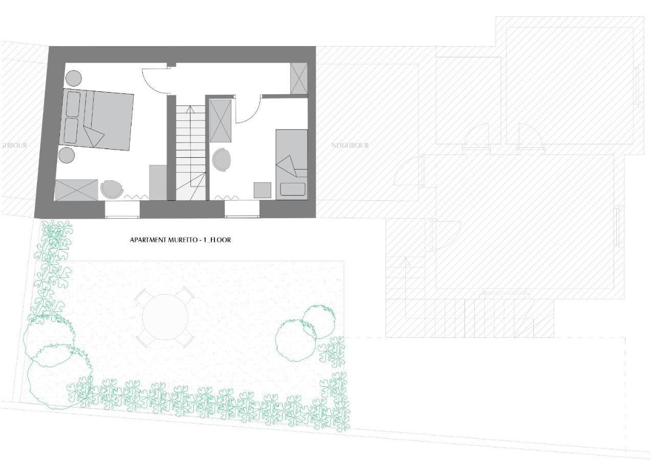 Apartment Muretto Bašanija Eksteriør bilde